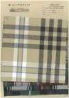 INDIA-2135 Schweres Baumwoll-Twill-Karo