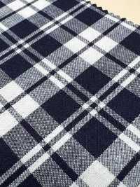 AN-9274 Seil Indigo Check[Textilgewebe] Ariyoshi Shoten Sub-Foto