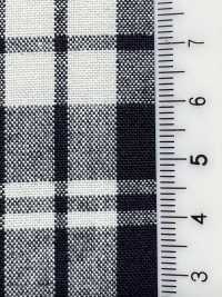 AN-9274 Seil Indigo Check[Textilgewebe] Ariyoshi Shoten Sub-Foto