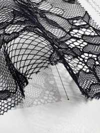KKF8250-58-D1 Weiche Raschelspitze Mit Zwei Ohren, Große Breite[Textilgewebe] Uni Textile(Komon Studio) Sub-Foto