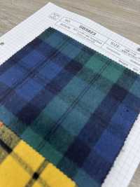 SB5823 30/2 Shaggy Tartan Großes Tartan-Karo[Textilgewebe] SHIBAYA Sub-Foto