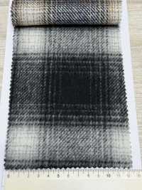 85352 Re WOOL Chambray Shaggy Check[Textilgewebe] Parika Sub-Foto