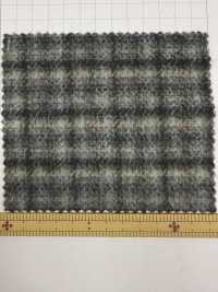 85352 Re WOOL Chambray Shaggy Check[Textilgewebe] Parika Unterfoto