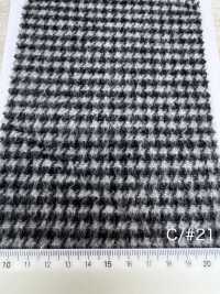 85352 Re WOOL Chambray Shaggy Check[Textilgewebe] Parika Unterfoto