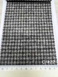 85352 Re WOOL Chambray Shaggy Check[Textilgewebe] Parika Unterfoto