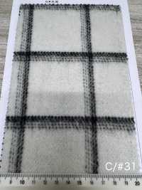 85352 Re WOOL Chambray Shaggy Check[Textilgewebe] Parika Unterfoto
