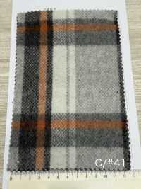 85352 Re WOOL Chambray Shaggy Check[Textilgewebe] Parika Unterfoto