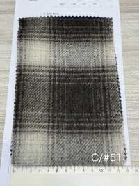 85352 Re WOOL Chambray Shaggy Check[Textilgewebe] Parika Unterfoto