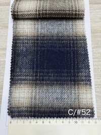 85352 Re WOOL Chambray Shaggy Check[Textilgewebe] Parika Unterfoto
