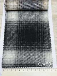 85352 Re WOOL Chambray Shaggy Check[Textilgewebe] Parika Unterfoto