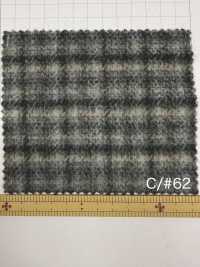 85352 Re WOOL Chambray Shaggy Check[Textilgewebe] Parika Unterfoto