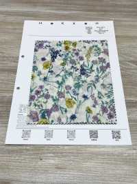 4025-1670-2 60 Rasen Aquarell Blumen[Textilgewebe] HOKKOH Sub-Foto