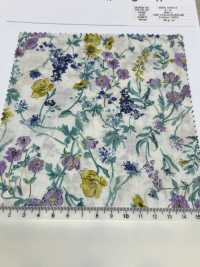 4025-1670-2 60 Rasen Aquarell Blumen[Textilgewebe] HOKKOH Sub-Foto