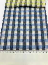 OSK-1000-1 T/C Seersucker-Gingham[Textilgewebe] HOKKOH Sub-Foto