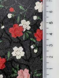 88635 SEVENBERRY® Chirimen Jacquard Kirschblüte/Hanfblatt[Textilgewebe] VANCET Sub-Foto