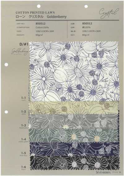 850512 SEVENBERRY® Batist Crystal Goldenberry