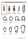 TWISTED-ZIPPER-PULL Drehbarer Reißverschlussschieber