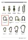 HORSEHOE-SHACKLE Hufeisenschäkel 10mm