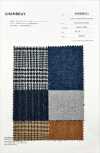 4SG008(1) Baumwoll-Tweed-Patchwork
