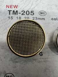 TM-205 Metallknöpfe, Hinterfuß, Kante[Taste] DAIYA BUTTON(DAIYA BUTTON) Sub-Foto