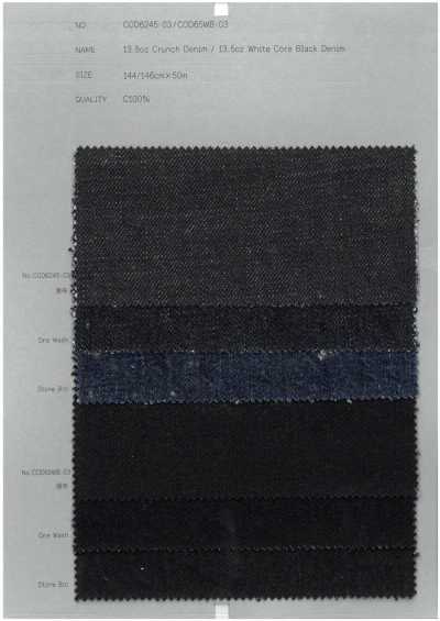 COD6245-03 13,5 oz Crunch-Denim