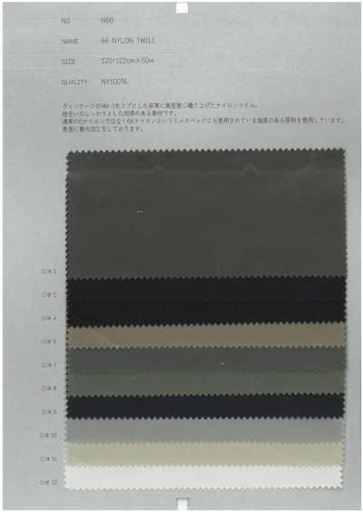 N66 66 Nylontwill