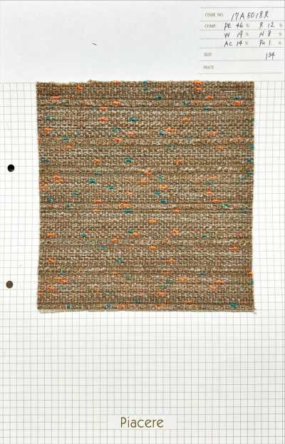 17A5018R Farbiger Knoten-Tweed