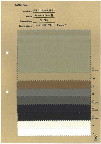 MDL121NS Mura Chino schwefelgefärbt