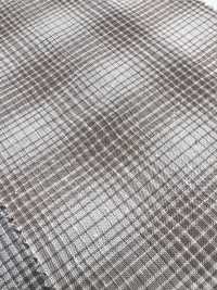 35514 Baumwolle/Seide Boulette Noil Lawn Ombre Check[Textilgewebe] SUNWELL Sub-Foto