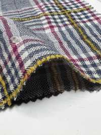 14416 Fuwa. Baumwoll-Kräuselgarn, Fischgrätmuster, Mohair, Karomuster[Textilgewebe] SUNWELL Sub-Foto