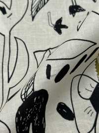 7025-1610-10 60 Rasen-Doodle-Blumen[Textilgewebe] HOKKOH Sub-Foto