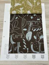 7025-1610-10 60 Rasen-Doodle-Blumen[Textilgewebe] HOKKOH Sub-Foto