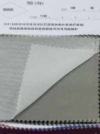 9860K 75D Chiffon[Textilgewebe] Parika Sub-Foto