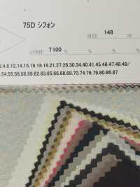 9860K 75D Chiffon[Textilgewebe] Parika Sub-Foto