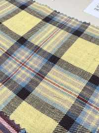 AN-9264 Leinen-Leinen-Twill (Einzelmuster)[Textilgewebe] ARINOBE Sub-Foto