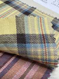 AN-9264 Leinen-Leinen-Twill (Einzelmuster)[Textilgewebe] ARINOBE Sub-Foto