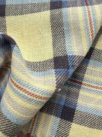 AN-9264 Leinen-Leinen-Twill (Einzelmuster)[Textilgewebe] ARINOBE Sub-Foto