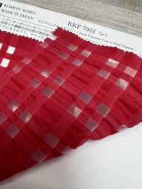 KKF7902 T/C Check Organza[Textilgewebe] Uni Textile(Komon Studio) Sub-Foto