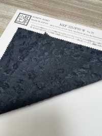KKF3310FSV-W-D3Y 30d Leinenähnlicher Stretch-Jacquard, Große Breite[Textilgewebe] Uni Textile(Komon Studio) Sub-Foto