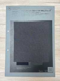 1045530 Poly X Nylon-Mischgewebe Kasuri-Faden TWILL Stretch[Textilgewebe] TAKISADA NAGOYA Sub-Foto