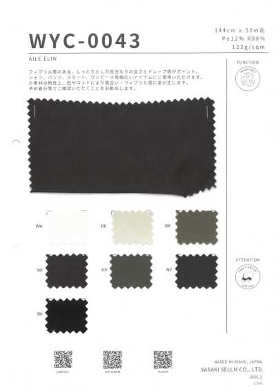 WYC-0043 AILE ELIN fibrillierter Stretch
