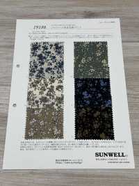 19186 Hemd Cord Einfarbig Blumendruck[Textilgewebe] SUNWELL Sub-Foto