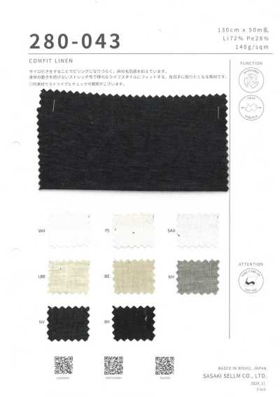 280-043 CONFIT Leinen