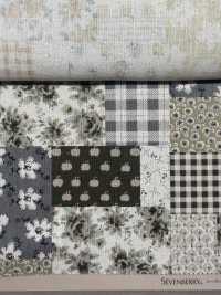 850516 SEVENBERRY® Leinen-Canvas-Patchwork[Textilgewebe] VANCET Sub-Foto
