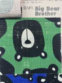 850519 SEVENBERRY® Leinen Like Love Big Bear Brothers[Textilgewebe] VANCET Sub-Foto