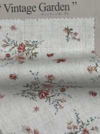 850524 SEVENBERRY® Ungebleichter Breittuch-Baumwolle, Antik-Tag, Vintage-Garten[Textilgewebe] VANCET Sub-Foto
