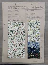 850525 SEVENBERRY® Breittuch Breit Baumwolle Antique Day Berry Field[Textilgewebe] VANCET Sub-Foto