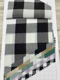 83811 Leinen-Gingham[Textilgewebe] Parika Sub-Foto
