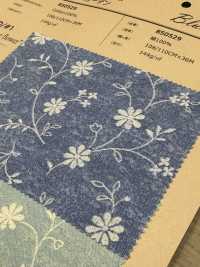 850529 Loomstate Blaue Gartenspitze Blume[Textilgewebe] VANCET Sub-Foto