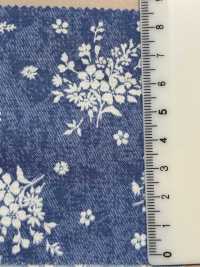 850529 Loomstate Blaue Gartenspitze Blume[Textilgewebe] VANCET Sub-Foto
